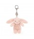 Jellycat Bashful Blush Bunny Bag Charm