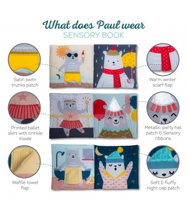 Taf Toys What does Paul Wear Book