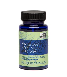 Motherlove  More Milk Moringa Liquid Capsules 60's
