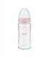 NUK - Wide Neck Glass Bottles with Silicone Teats, 240ml