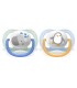 Philips Avent Ultra Air Soother 0-6M (Twin Pack) - Blue