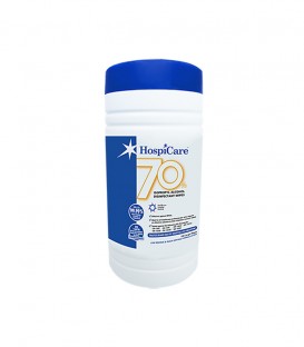 Zappy-Hospicare 70 Isopropyl Alcohol Wipes Canister  (150 Sheets)