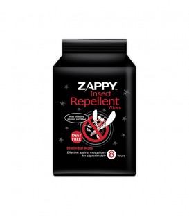 Zappy Insect Repellent Wipes 8 Sheets