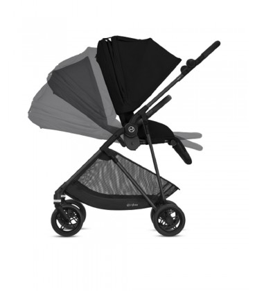 Cybex Melio Carbon B Bunde Deal- Deep Black