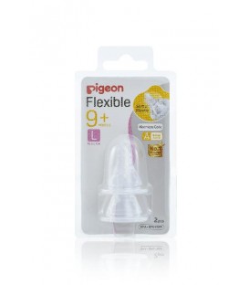 Pigeon Flexible PERISTALTIC Nipple Blister Pack 2pcs/set (L) 78486