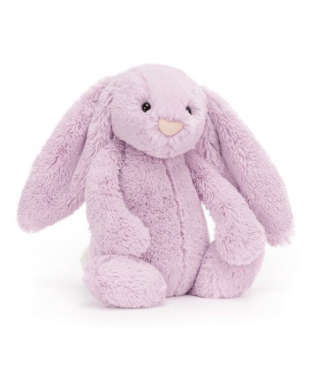 Jellycat Bashful Lilac Bunny (Medium)