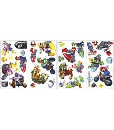 Roommates Nintendo Mario Kart Peel And Stick Wall Decals