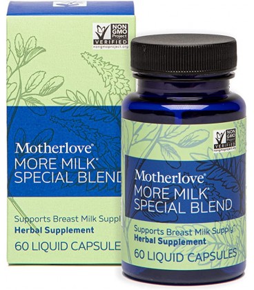 Motherlove More Milk Special Blend Liquid Capsules 60's