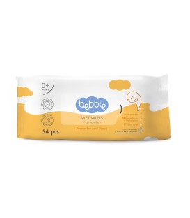 Bebble Wet Wipes With Camomile extract 54 sheets