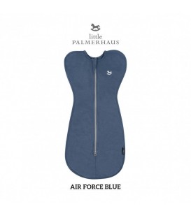 Little Palmerhaus Instant Swaddle (Navy Teal)
