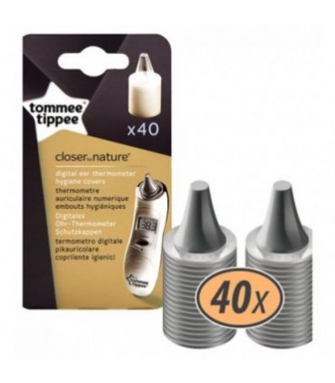 Tommee Tippee Digital Ear Thermometer Covers (40s)