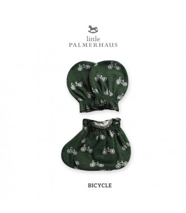 Little Palmerhaus Mittens and Booties (bicycle)