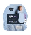 [Buy 1 Get 1 Free] Tommee Tippee the Original Grobag Swaddle Wrap - Blue
