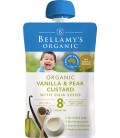 Bellamy's Organic Vanilla & Pear Custard With Chia Seeds 120g