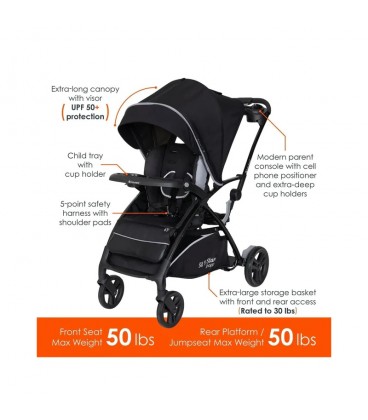 Baby Trend Sit N Stand® 5-in-1 Shopper Stroller - Kona
