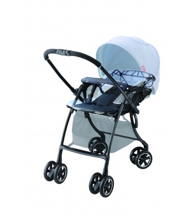 Aprica Luxuna Comfort Stroller (Blue)