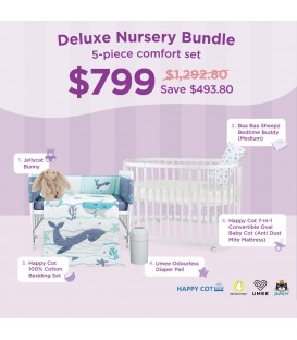 Deluxe Nursery Bundle (5-piece comfort set)