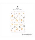 Little Palmerhaus Tottori Bath Towel - Pastel Elephant