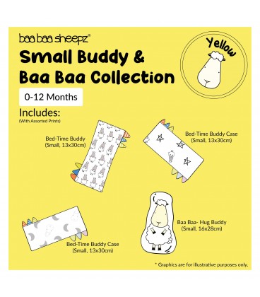 Small Buddy & Baa Baa Collection (Yellow) (0-12M)