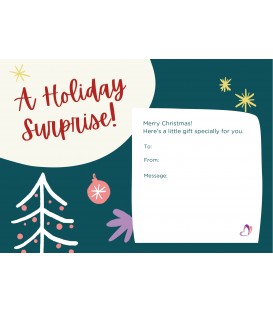 Christmas Gift Card (Holiday Surprise)