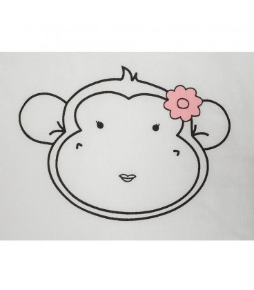 DooDooMooky Maternity & Nursing T-Shirt Doo Doo Mooky Face White (L)