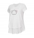 DooDooMooky Maternity & Nursing T-Shirt Doo Doo Mooky Face White (L)