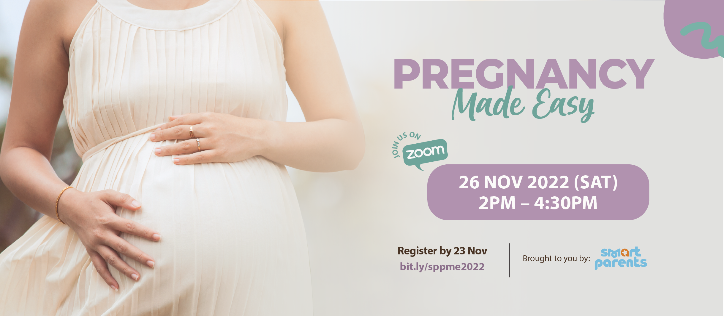 26 Nov 2022 Webinar Event: Pregnancy Made Easy